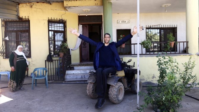 "Dev adam" Sultan Kösen'e fotoğraf sanatçılarından ziyaret