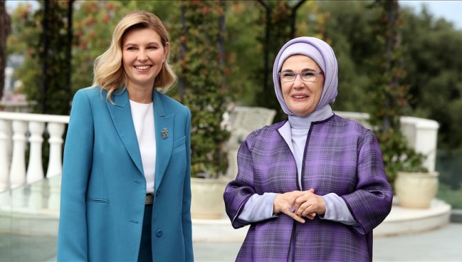 Olena Zelenska'dan Emine Erdoğan'a yardım teşekkürü