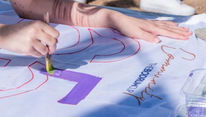 "American Hospital The Bodrum Cup" organizasyonundan boyama etkinliği