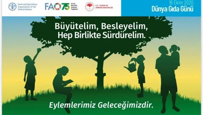 TVHB Merkez Konseyi Başkanı Ali Eroğlu'dan "16 Ekim Dünya Gıda Günü" mesajı: