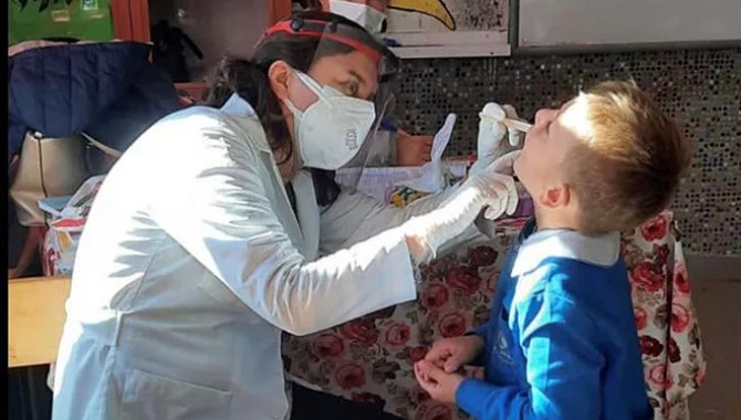 Seydişehir'de anaokulu ve ilkokul öğrencilerine ağız ve diş sağlığı eğitimi