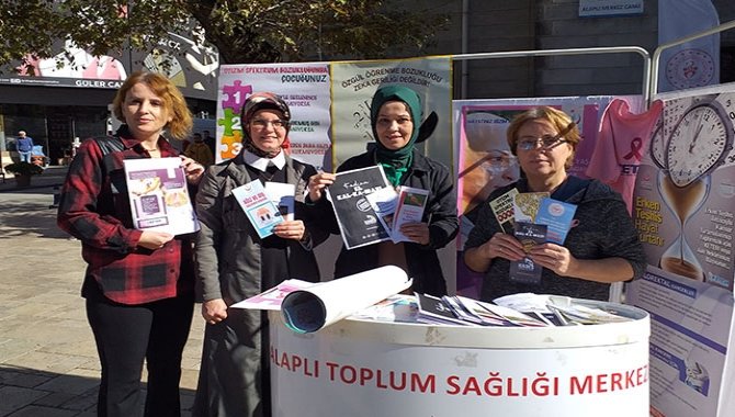 Alaplı'da farkındalık etkinliği düzenlendi