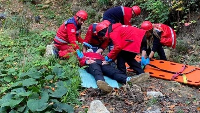 Karabük'te UMKE İl Tatbikatı ve Eğitim Kampı yapıldı