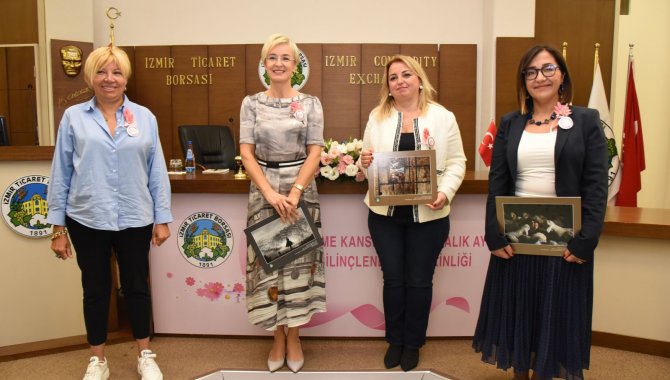 İzmir Ticaret Borsasından meme kanseri için farkındalık etkinliği