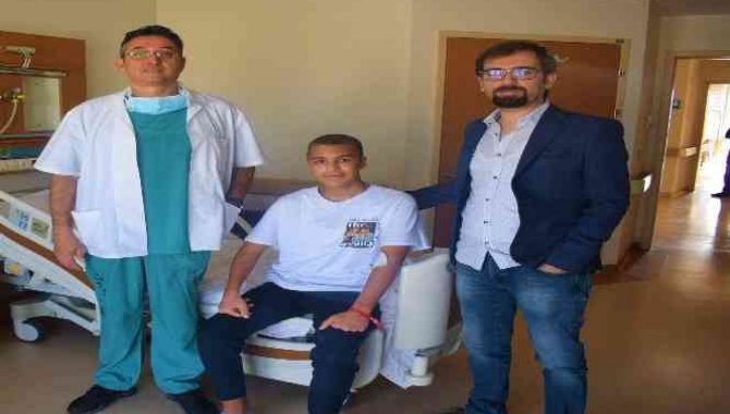 Eskişehir'de 16 yaşındaki hastanın beyin kanaması ameliyatı başarı ile yapıldı