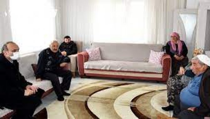Espiye Müftülüğünden yaşlı ve hasta vatandaşlara moral ziyareti