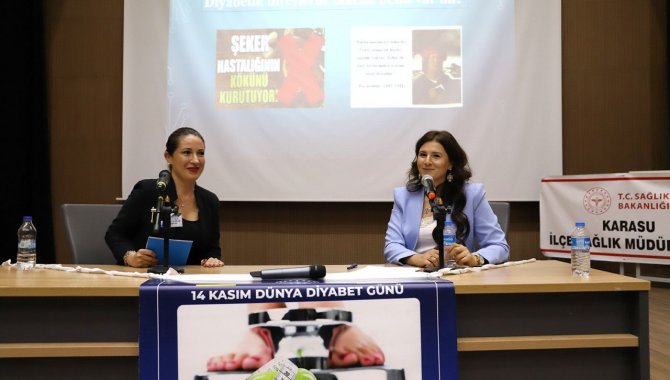 Sakarya'da diyabete dikkati çekmek için etkinlik düzenlendi