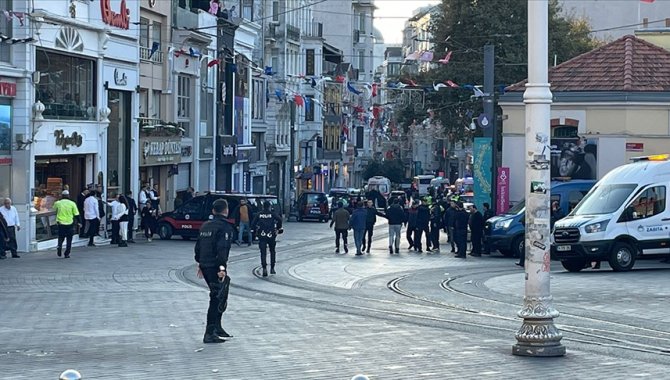 Beyoğlu'nda patlama meydana geldi