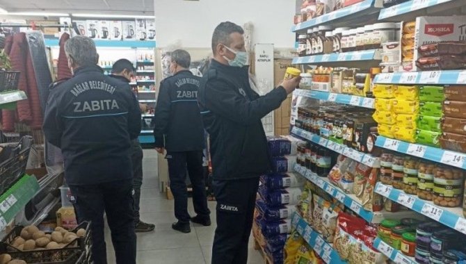 Bağlar Belediyesinden marketlere yönelik gıda denetimi