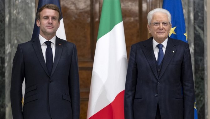 Düzensiz göç sorununda ilişkileri gerilen İtalya ve Fransa'nın liderleri görüştü