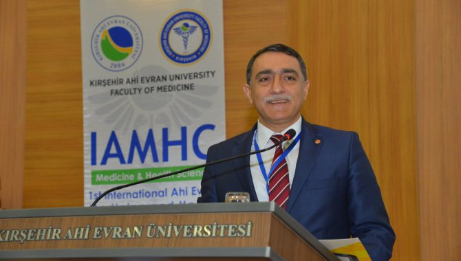 2. Uluslararası Ahi Evran Tıp ve Sağlık Bilimleri Kongresi Kırşehir'de başladı