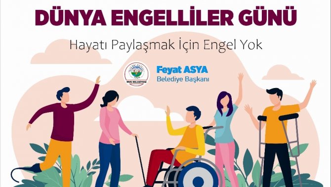 Başkan Asya'dan 3 Aralık Dünya Engelliler Günü mesajı