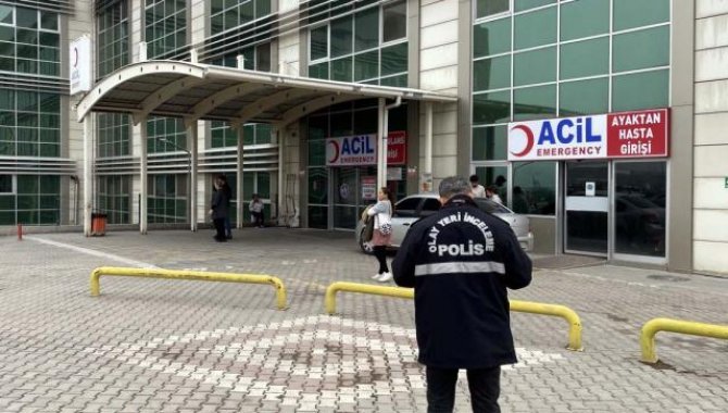 Kırıkkale'de hastanede çıkan yangında 8 çalışan dumandan etkilendi