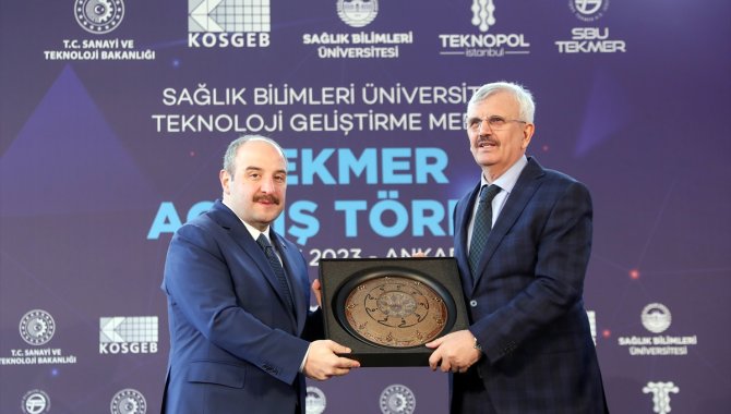 Bakan Varank, Sağlık Bilimleri Üniversitesi Teknoloji Geliştirme Merkezi'nin açılışında konuştu: