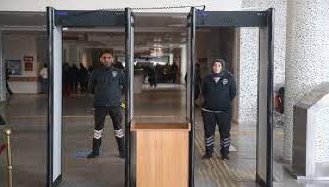 Kahramanmaraş'ta kamu hastanelerine "Kapı Güvenlik Sistemi" kuruldu