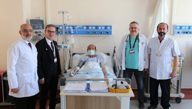 Sivas'ta bir hastaya kadavradan böbrek nakli yapıldı