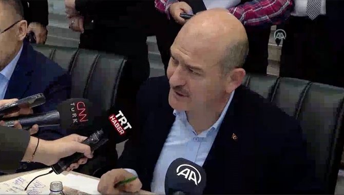 İçişleri Bakanı Soylu, Kahramanmaraş'taki depreme ilişkin açıklamada bulundu: