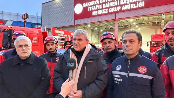 Doğu Marmara ve Batı Karadeniz illerinden deprem bölgesindeki kurtarma çalışmalarına destek