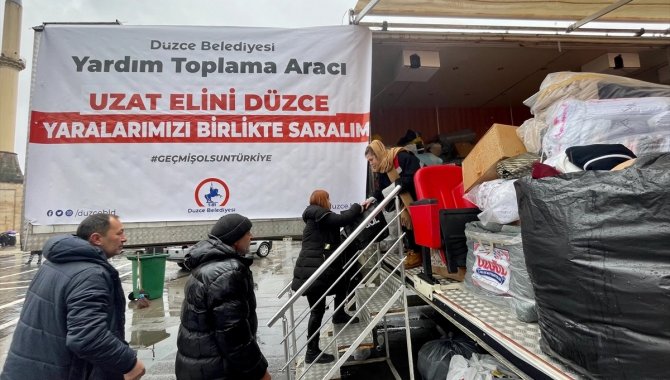 Deprem bölgesine yardım ve destekler sürüyor