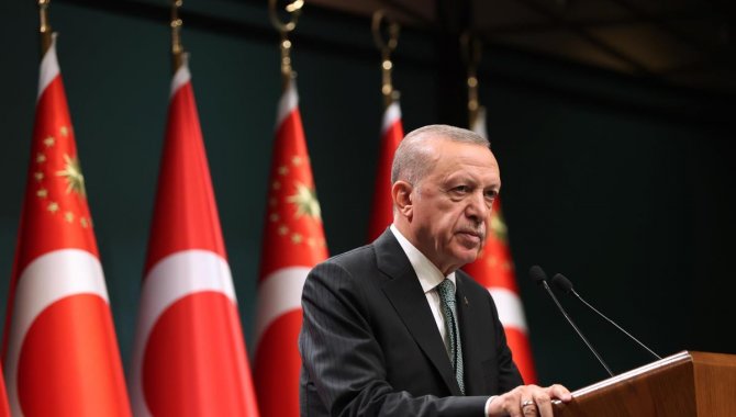 Cumhurbaşkanı Erdoğan, Kabine Toplantısı'nın ardından millete seslendi: (4)