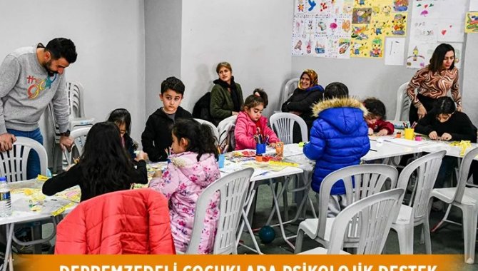 Yozgat'a gelen depremzedelere psikososyal destek veriliyor