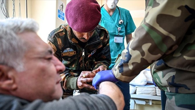 "Dost Operasyonuyla" Türkiye'ye gelen Hint sağlık ekibi, 4 binden fazla hastayı muayene etti