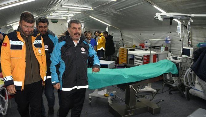 Bakan Koca, Balcalı Hastanesindeki hastaların naklinin tamamlanmak üzere olduğunu bildirdi