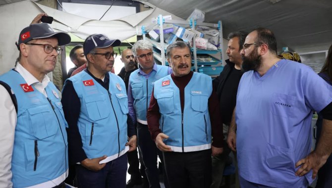 DSÖ Genel Direktörü Ghebreyesus, deprem bölgesini ziyaret ediyor: