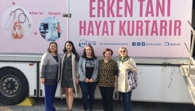 Ketem Mobil Sağlık Tırı Edremit’te