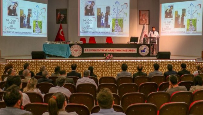 Adıyaman'da depremde hayatını kaybeden doktor, 14 Mart Tıp Bayramı'nda Van'da anıldı