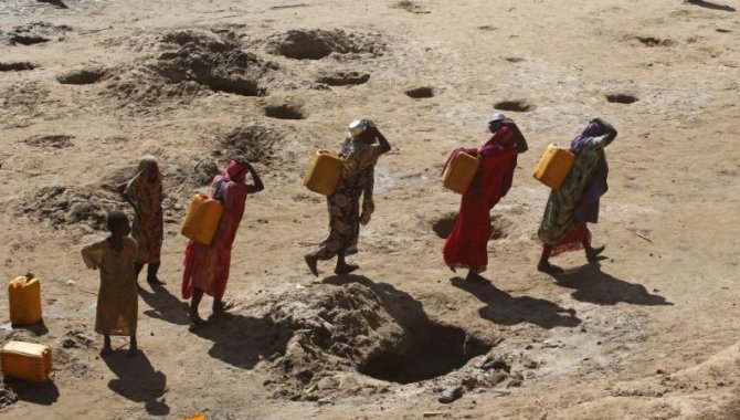 Somali'de geçen yıl 43 bin kişinin kuraklık nedeniyle öldüğü tahmin ediliyor