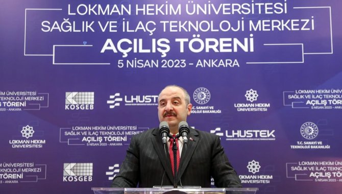 Bakan Varank, Lokman Hekim Üniversitesi Sağlık ve İlaç Teknoloji Merkezi Açılış Töreni'ne katıldı: