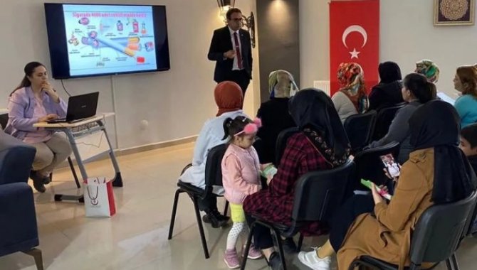 Merzifon’da kadınlara kanser eğitimi verildi