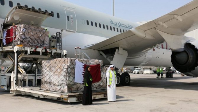 Katarlı yardım kuruluşu, Sudan'a dört uçak tıbbi yardım ulaştırdı