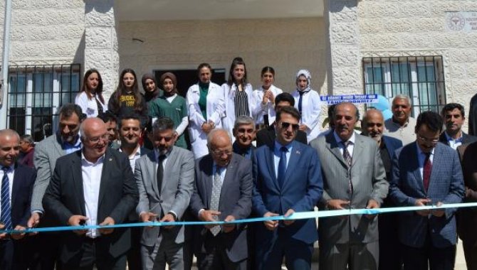 Mardin'de hayırsever desteğiyle yaptırılan aile sağlığı merkezi hizmete girdi