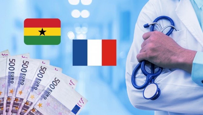 Gana ile Fransa, sağlık alanında 2,8 milyon avroluk anlaşma imzaladı