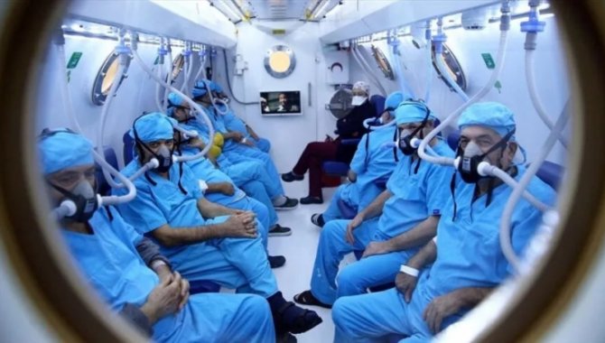 Malatya'da Hiperbarik Oksijen Merkezi'nde çeşitli hastalıklar tedavi ediliyor