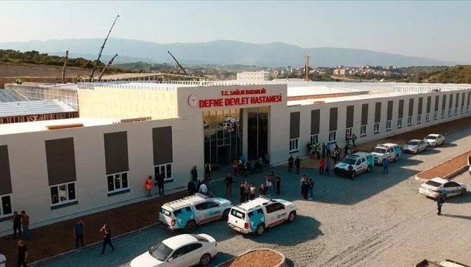 60 günde tamamlanan Defne Devlet Hastanesi hizmete açılıyor