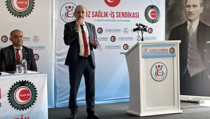 Öz Sağlık-İş Sendikası Genel Başkanı Sert, Karabük Şubesi Olağan Genel Kurulu'na katıldı