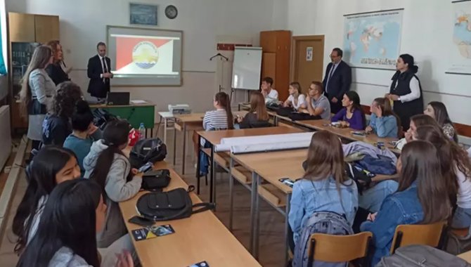 Trakya Üniversitesi Kuzey Makedonya'da aday öğrencilere tanıtıldı
