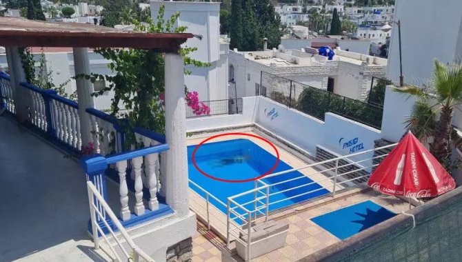 Bodrum'da bir kişi otel havuzunda ölü bulundu