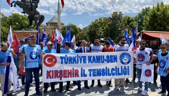 Kırşehir'de Kamu-Sen'den memur maaşlarına ek zam talebi