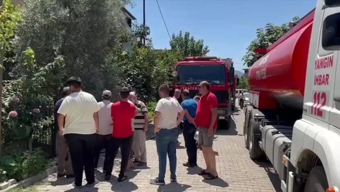 Bursa'da yangından etkilenen üç çocuk hastaneye kaldırıldı