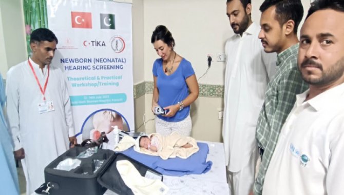 TİKA'dan Pakistan'da yenidoğan sağlığına destek