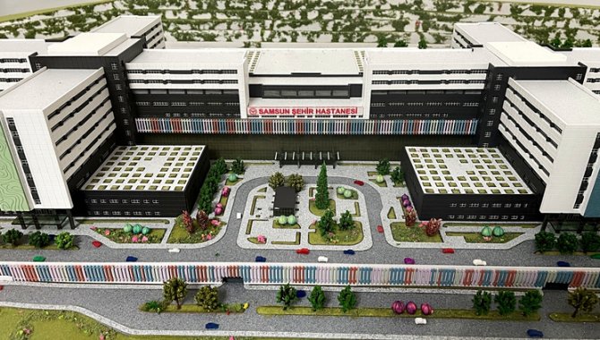 Samsun Şehir Hastanesi inşaatı sürüyor