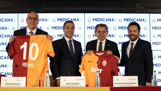 Galatasaray Kulübü, Medicana Sağlık Grubu ile sponsorluk anlaşması imzaladı
