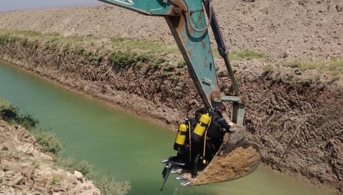 Hatay'da sulama kanalına düşen keçiyi kurtarmaya çalışan kişi boğuldu