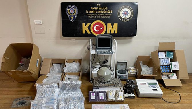 Adana'da sahte doktorluk yapan 3 kişi yakalandı