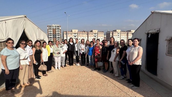 CHP Grup Başkanvekili Burcu Köksal, Hatay'da ziyaretlerde bulundu