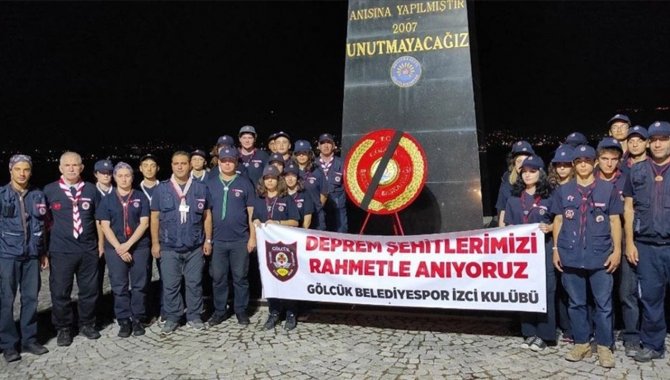 Marmara Depremi’nde hayatını kaybedenler Gölcük'te anıldı